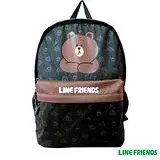 在飛比找遠傳friDay購物優惠-【LINE FRIENDS】休閒背包(A款_無辜熊大)