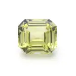 Ceylon (Sri Lanka) Asscher - Octagon Greenish Yellow Chrysoberyl 2.08CT