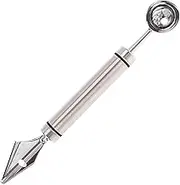 Fruit Scooper and Baller - Double-Headed Baller Scoop Set for Watermelon,Stainless Steel Spoon for Cantaloupe Ice Cream Sorbet Dessert Ball