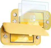 Nintendo Switch Lite Flip Case Cover Thin Slim Tempered Glass Screen Protector