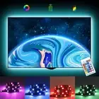 TV LED Backlight, 6.56ft/2M RGB LED Strip Lights for TV 40-60in, 5V USB Powered