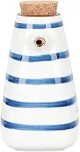 1pc Condiment Bottles Container Sugar Bowl Ceramic Japanese Sauce Holder Ornament Container Sauce Dispenser Container with Lid Restaurant Condiment Jar Household Condiment Jar Blue
