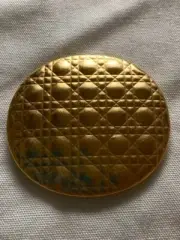 Only a few Christian Dior Perfume NOVELTY mirror GOLD NEW antique Cannage JAPAN