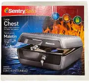 SentrySafe 0.36 cu. ft. Fire Safe Waterproof Fire Resistant Chest