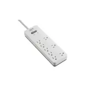 APC Surge Protector, White Power Strip PH8W, 2160 Joules, Flat Plug, 8 Outlet...