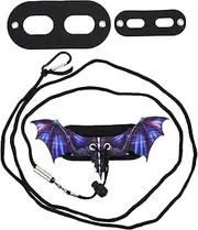 GRIRIW Compact Bat Leash Reptile Traction Rope Reptile Light for Easy Pet Hauling