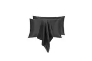 Linenova Silky Smooth Satin Standard Pillowcase 2 Pack