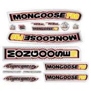 Mongoose - 2000 Supergoose for white frame - Decal set - old school bmx