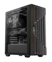 OKINOS Cypress 5 Oak Wood ATX, Type-C ,4 x 120mm 3Pin Non-PWM CaseFans Preinstal