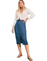[Faherty] Willa Top in White