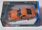 BBURAGO 1968 LAMBORGHINI MIURA 1/18 DIECAST ORANGE UNOPENED NEW IN BOX