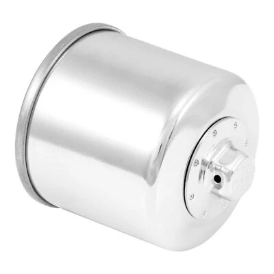 Chrome K&N Oil Filter for Triumph Speed Triple 765 S 2018-2020