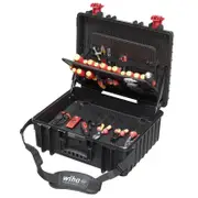 Wiha 80 Piece Electricians Tool Set with Case Including VDE Insulated tools