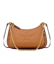 MCM Aren Duo Hobo Bag One size cognac