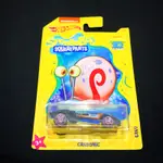 HOT WHEELS 風火輪小汽車 SPONGEBOB 海綿寶寶系列吊卡 小蝸 CARBONIC