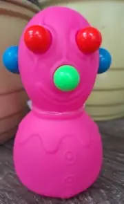 Pink Panic Pete - Stress Ball Fidget