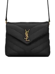 Saint Laurent Loulou Toy Bag in Matelasse 'Y' Leather