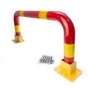Arch Parking Barrier Fold Down Keyed Alike Vehicle Security Locker