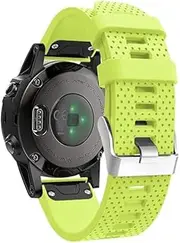 [ISOUDE] 20mm Watchband For Garmin Fenix 6 6S 6X Pro 5X 5S Plus Silicone Quick Release Fenix6S Fenix5S Watch Easyfit Wrist Strap pемешок