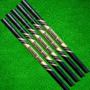 TRUE TEMPER Dynamic Gold Tour Issue Black Onyx Wedge Shafts X100 Flex - Set of 5