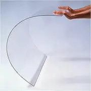 Polycarbonate Greenhouse Panels, Transparent Insulation and Lighting Panels for Roofs, Rainproof PC Endurance Panels, Replacement Cladding(5.1X16.4ft)