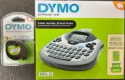 DYMO LetraTag 100T QWERTY Label Maker, Includes White Paper Label **Brand New**