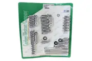 Gardener-Westcott Polished S/S Hex Engine Dress Up Kit Suit SB Chrysler With Headers & Pentastar Logo
