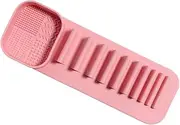 Brush Drying Rack | Makeup Tools Soft Silicone Drying Tray,Lightweight Convenient Paint Brush Storage for Daughter Mom Women Daily Use and Organization