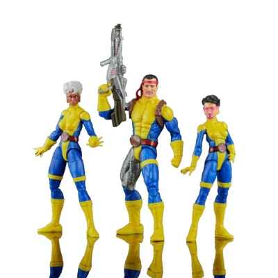 Marvel Legends X-Men 60th Anniversary Figure 3 Pack Storm Forge Jubilee Hasbro