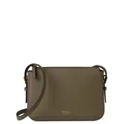 [Mulberry] Clovelly Pouch Linen Green Micro Classic Grain