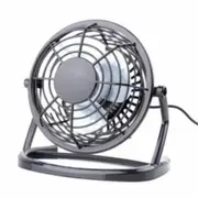 PC USB Cooling Desk Mini Fan Notebook Laptop Computer Portable Super Black