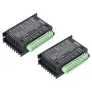 2 Pack 4A Digital Stepper Motor Drivers Micro for 39 42 57mm Stepper Motor