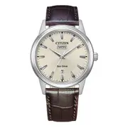 Citizen Dress Eco-Drive Men's White Watch AW0100-19A Stainless Steel 4974374311290