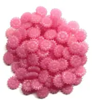Pink Night Glow Sealing Wax Beads for Envelopes & Invitations - 100 beads