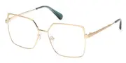 Max & Co. MO5097 030 Women’s Glasses Gold Size 54 - Private Health Rebate - Blue Light Block Available