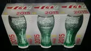 3 COLLECTABLE 2015 COCA COLA 100 YEARS OF COKE GLASSES BRAND NEW IN BOXES JOINED