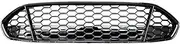 XISII Car Front Bumper Radiator Grille, Fit For Ford, Fusion Mondeo 2013-2016 Mesh Center Racing Grills Honeycomb Mesh Bumper Grille for Front End