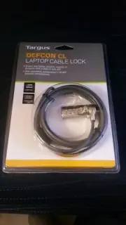 TARGUS DEFCON CL LAPTOP CABLE LOCK - NEW IN PACKET
