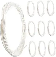DRESSOOS Guitar Strings 10 Sets Folk Guitar Nylon Strings Coated Copper Alloy Electroplated Core for Acoustic