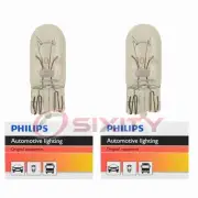 2 pc Philips Parking Light Bulbs for Isuzu VehiCROSS 1999-2001 Electrical pa