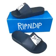 Ripndip Lord Nermal Slides Blizzard Blue Size Mens 4 Womens 6 New
