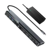 USB C Docking Station Dual Monitor 4K@60Hz, 12-in-1 Laptop Dock with 2*HDMI, ...