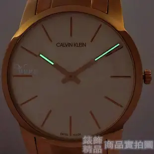 Calvin Klein CK K2G21646手錶 經典時尚都會型男 白面 玫瑰金 鋼帶 男錶【澄緻精品】