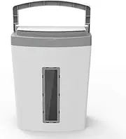 80 Sheet Paper Shredder, Credit Card Shredder for School Office Home Use, Portable Handle Design - with 20L Paper Scrap Capacity