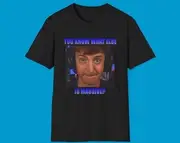 Brainrot Meme T-Shirt, Massive Ninja Low Taper Fade Stupid Gift Shirt