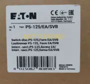 1PCS NEW P5-125/EA/SVB 3P 125A For Disconnect Switch