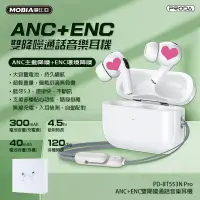 在飛比找樂天市場購物網優惠-台灣公司貨PRODA BT553 Pro ANC雙降噪通話音