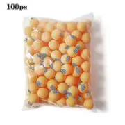 Bulk Table Tennis Ball Set - 100 Pack 3-star 40+ Standard Size Ping Pong Balls For Game Matches - Abs Training Ball Orange