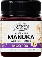Barnes Naturals MGO 100+ Australian Active Manuka Honey 250 g