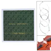 3/4 4/4 Violin Strings Replacement Steel String E A D G Wound Fiddle String W4Y3
